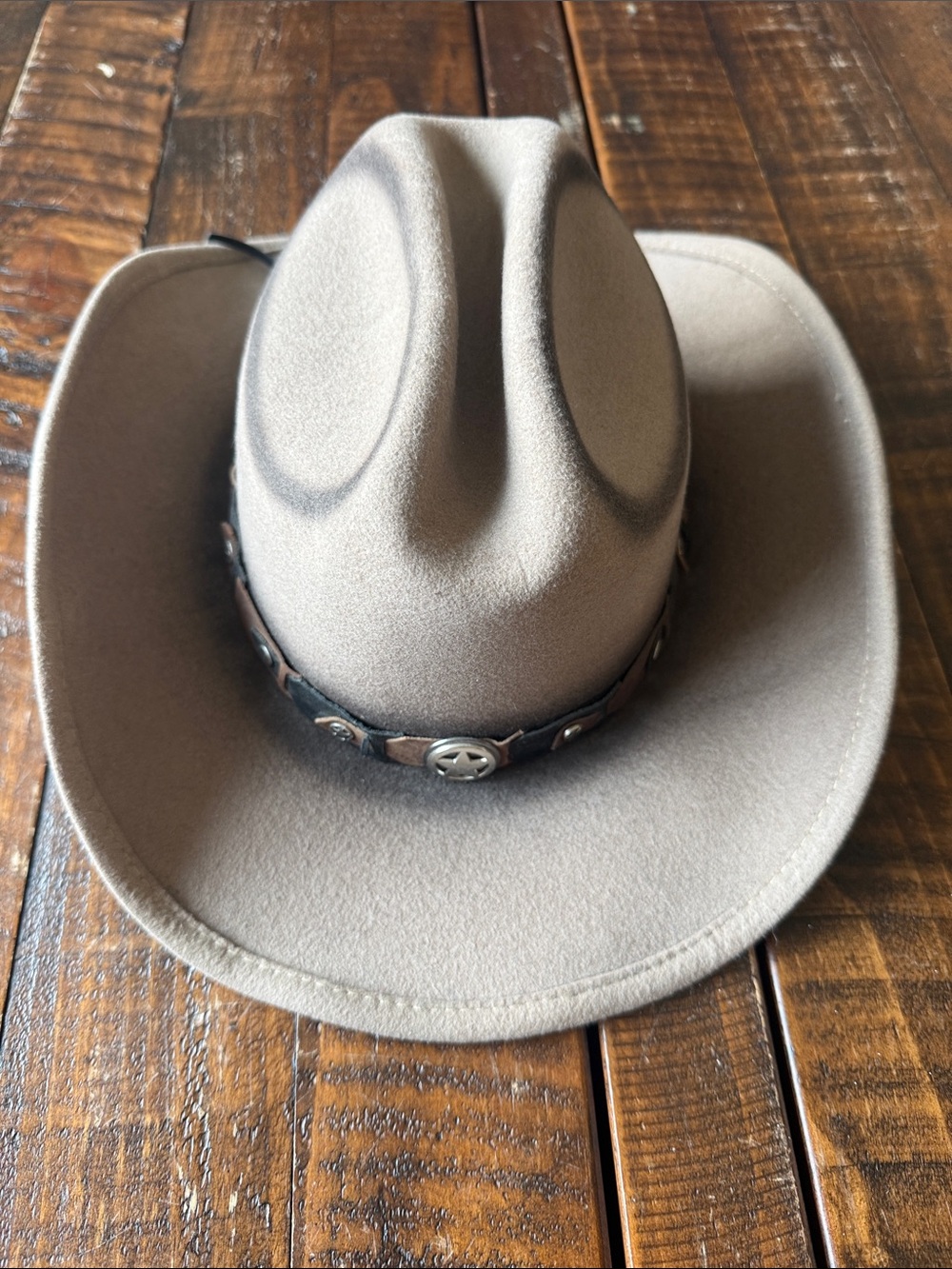 Cody James Youth Cowboy Hat Large Tan Brown Western Sheriff Star Band